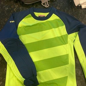 Youth soccer goalie shirt